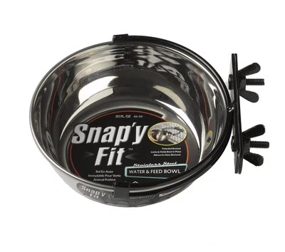 Tazón de comida Midwest Homes For Pets Snap'y Fit | Tazón para mascotas, 20 OZ (2,5 Cu Foto 1 de 4