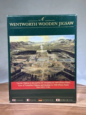 Quebra-cabeça de madeira Wentworth Vue Du Chateau Et Des Jardins Versailles 1668 - Imagem 1 de 4