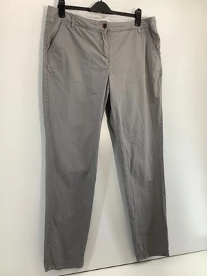 Pantalón Chino SIGUIENTE Talla 16L Gris Cintura Alta 39" W 31.5" L Trabajo Informal Foto 1 de 4