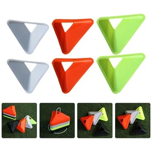 20 Pcs Football Training Sign Plate Child Durable Disk Field Flat Cone - Picture 1 of 12