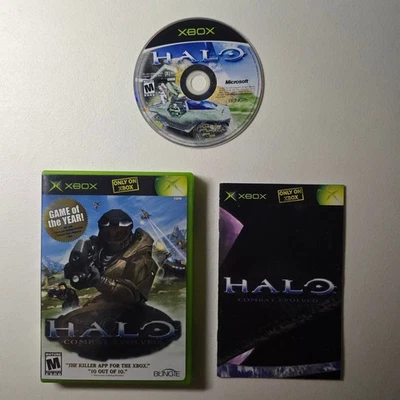 Halo Combat Evolved Xbox Video Game Multiplayer Shooter - Image 1 of 2