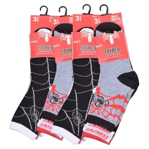 Pair of 3, 6, 9, and 12 Unisex Kids Summer Spider Web Mesh Socks In Four Sizes - Picture 1 of 7