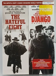 The Hateful Eight & Django Unchained Double Feature (DVD, 2016) Tarantino Action - Picture 1 of 2