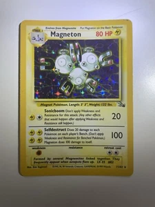 Magneton 11/62 Fossil Holo Rare Pokemon Tcg Karte 1999 WOTC  - Bild 1 von 4