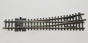 Peco Left Point, Medium Radius, SL-E396, Streamline, Electrofrog, N (turnout) - Foto 1 di 5