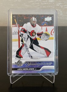 2023-24 Upper Deck Series 1 Hockey Leevi Merilainen Young Guns RC #247 Senators
