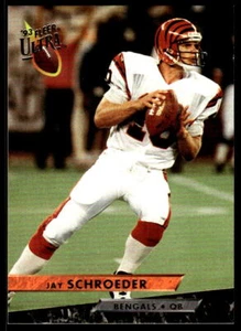 1993 Ultra #65 Jay Schroeder Cincinnati Bengals Football Card - Picture 1 of 2