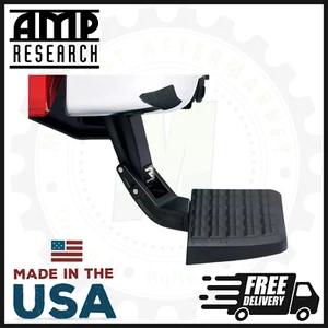 AMP Research Bedstep Flip Down Bumper Step | Fits 2023-2024 Ford F250 F350 SD - Picture 1 of 9