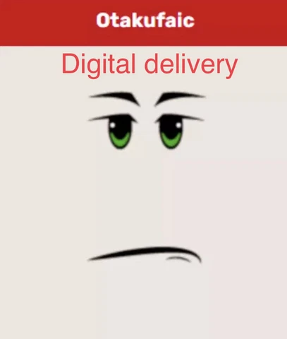 Roblox Toy Code Celebrity Series 2 Otakufaic Face *CODE ONLY MESSAGED* Cover
