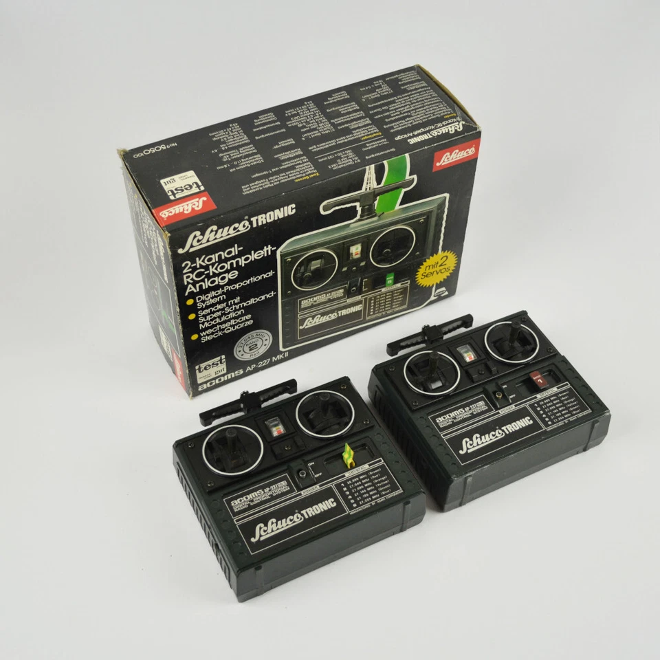 2 Acoms AP-227 MKII - Digital Proportional Radio Control System - Schuco Tronic - Bild 1 von 4