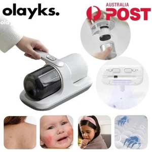 Olayks Cordless Dust Mite Remover Vacuum Handheld UV Cleaner Bed Sofa Mattress - Picture 1 of 8