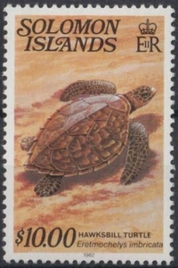 F-EX19377 SOLOMON MNH 1979 SEA MARINE WILDLIFE TURTLE 10$.  - Picture 1 of 1