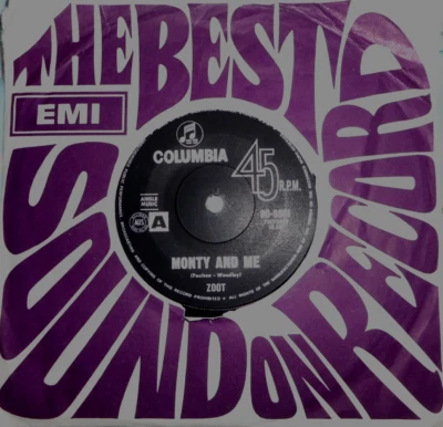 ZOOT Monty and Me 45 COLUMBIA AUSTRALIA 60s PSYCH NM! - Image 1 of 2
