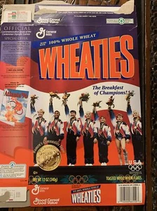 Collectible 1996 US Olympic Team Wheaties Box - Picture 1 of 2