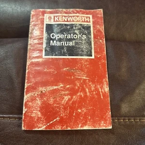 Semirremolque Kenworth 1994 manual del operador del propietario OEM KW1466 OEM envío gratuito - Imagen 1 de 2
