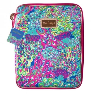 Lily Pulitzer Notebook Agenda Folio Laptop Tablet Organizer Lilly's Lagoon NWT - Image 1 of 3
