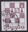 Zweden gestempeld 1985 used 1359 - Schaken / Chess