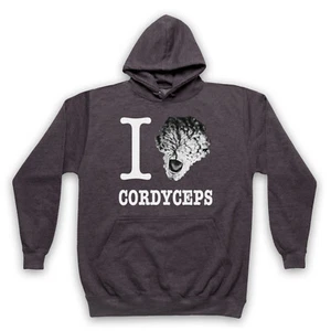 THE LAST I LOVE CORDYCEPS ZOMBIE FUNGUS OF US HORROR ADULTS UNISEX HOODIE - Picture 1 of 11