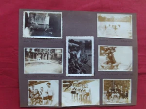 N° 12960 / 8 photos argentique d'époque baignade a  JOINVILLE  LE PONT aout 1933 - Picture 1 of 5