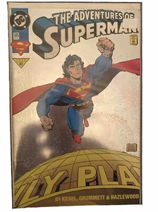 The Adventures Of Superman Issue #505 DC Comics 1993 Foil Cover - Picture 1 of 1