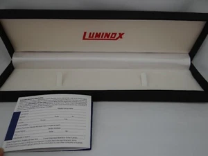 Luminox Watch Box, Inner and Outer, Blank Warranty, Vintage 1990's- 2000's - Picture 1 of 7
