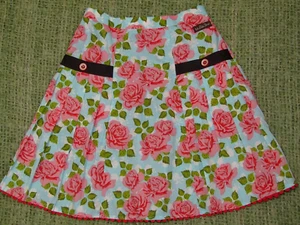 MATILDA JANE Skirt Country Floral Mini Rose Print Girls 10 NEW - Picture 1 of 5