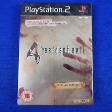 ps2 RESIDENT EVIL 4 Limited Edition Steelbook Tin NEAR MINT & RESEALED PAL UK