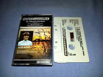 ALED JONES ALL THROUGH THE NIGHT CASSETTE TAPE ALBUM - Image 1 of 2