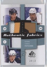 2010-11 SP Game Used Edition /15 Evander Kane Dustin Byfuglien Triple Patch