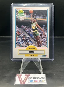 1990 Fleer Basketball - SHAWN KEMP ROOKIE #178 Seattle Supersonics - Bild 1 von 3