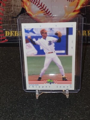 1992 Classic Best Chipper Jones #93 NM-MT Rookie RC HOF Durham Bulls Braves - Image 1 of 2