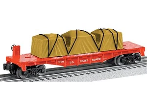  Lionel USA Coast Guard Flat Car 6-39396 new in box - Picture 1 of 3