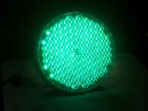 NOS 12" grüne Ampel LED Linse - Bild 1 von 5