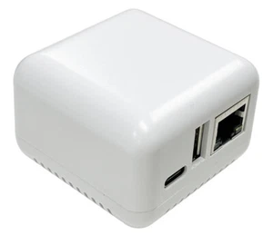 Premium USB 2.0 Print Server For Sharing USB Printer Over Nework Wi-Fi - Picture 1 of 8
