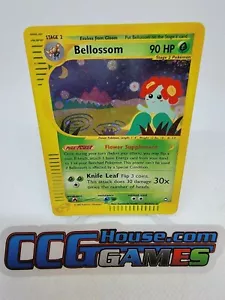 Pok�mon Bellossom Aquapolis H5/H32 Holo Foil Rare Swirl *CCGHouse* - Picture 1 of 4