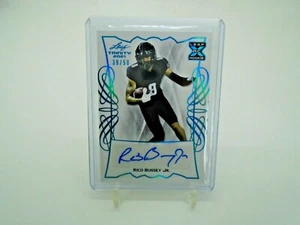 2021 LEAF TRINITY RICO BUSSEY JR. RC ROOKIE AUTO /50 - Picture 1 of 5