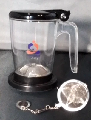 Teavana Perfectea Maker Loose Leaf Green Tea Steeper 16 oz w/ Copco Strainer bag - Image 1 of 2