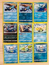 Admurai & Oshawott Pokemon Cartes Collection, Allemand & Original, Super État