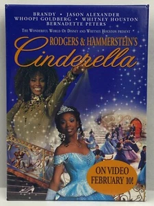Disney's R&H's Cinderella Video Release Pin/Button / New / 3 x 2" - Picture 1 of 3