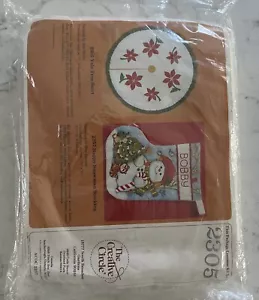 Felt Tree Skirt The Creative Circle # 2305 Yule Tree Skirt Yr. 1983 - Picture 1 of 2