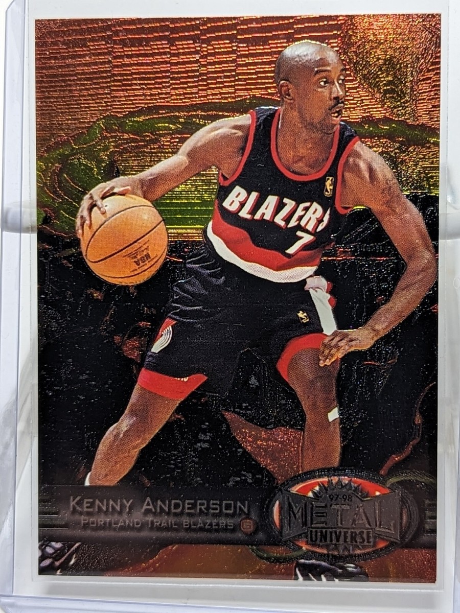 Fleer Kenny Anderson Portland Trailblazers Basketball Sports 