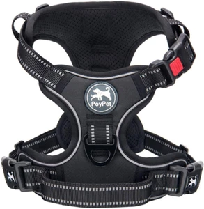 Poypet No Pull Dog Harness, No Choke Reflective Oxford Outdoor Vest, (SMALL) Adj - Picture 1 of 11