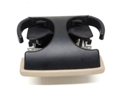 02-06 雷克萨斯 ES300 ES330 棕褐色米色前控制台折叠杯架 原始设备制造商 — 第 1/3 张图片