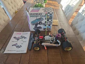 Vintage 1/8 Smp Slide Onroad Swiss Made Rare New Built Multiplex Novarossi Jp - Picture 1 of 24