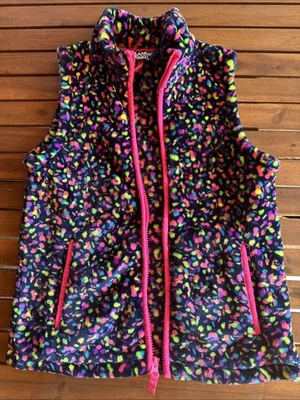 Girls Lands’ End Fleece Vest  Very Good Condition Size Medium 8 - Image 1 of 3