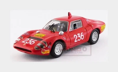1:43 Best Fiat Abarth Ot1300 #236 Winner Class Targa Florio 1970 Garufi BE9766 M - Immagine 1 di 2