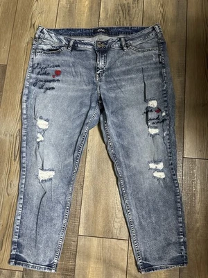 Silver Elyse Slim Capri Jeans Women’s Size 16/L26 Preowned - Image 1 of 4