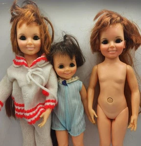 2 Ideal Crissy Dolls & MIA Haare wachsen Cousins - Bild 1 von 18