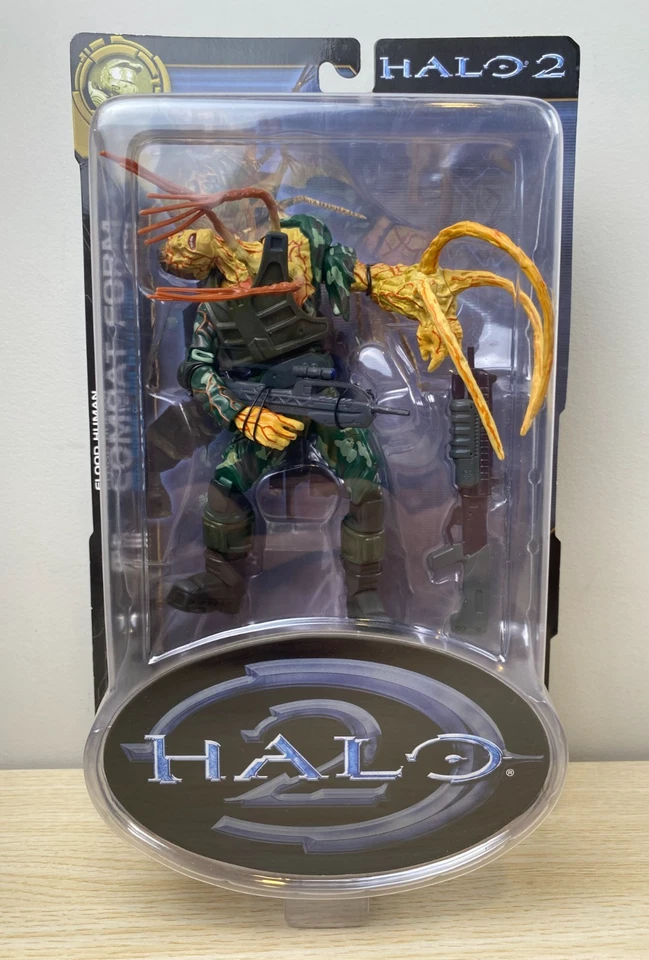 Joyride Halo 2 FLOOD HUMAN COMBAT FORM Sealed Figure Series 6 Bungie - Image 1 of 4