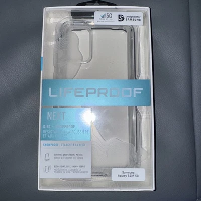 B6. LifeProof NEXT Case for Samsung Galaxy S20 Plus 5G- Clear/Black - Image 1 of 2